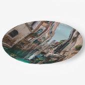 Venedig Italien Die florierende Stadt Pappteller (Schrägansicht)