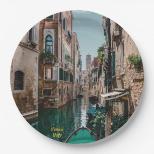 Venedig Italien Die florierende Stadt Pappteller