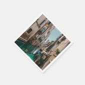 Venedig Italien Die florierende Stadt Serviette (Ecke)