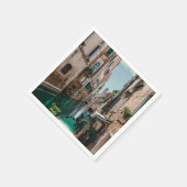 Venedig Italien Die florierende Stadt Serviette (Ecke)