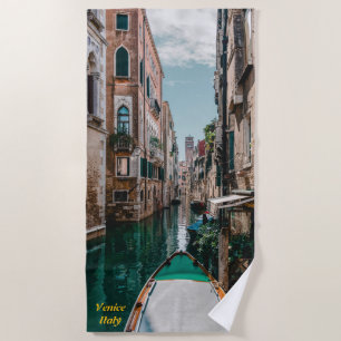 Venedig Italien Die florierende Stadt Strandtuch
