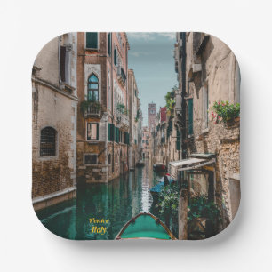 Venedig Italien Die Schwimmende Stadt Pappteller