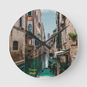 Venedig Italien Die Schwimmende Stadt Runde Wanduhr