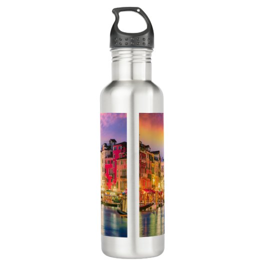 Venedig Italien Edelstahlflasche (Rückseite)