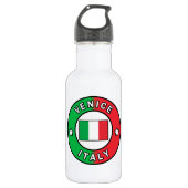 Venedig Italien Edelstahlflasche (Vorderseite)