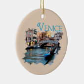 Venedig, Italien: Entlang des Kanals Keramik Ornament (Rechts)