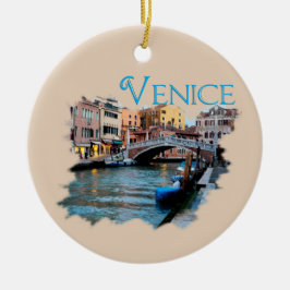 Venedig, Italien: Entlang des Kanals Keramik Ornament