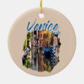 Venedig, Italien: Entlang des Kanals Keramik Ornament (Hinten)