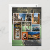 Venedig, Italien, Europa Postkarte (Vorne/Hinten)