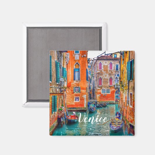 Venedig Italien Europa Reisen Italien Magnet (Vorderseite/Rückseite)