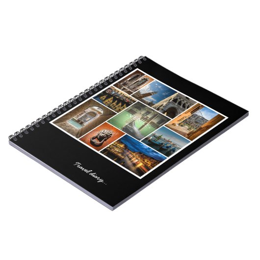 Venedig, Italien, Europa - Reisetagebuch Notizblock (Linke Seite)