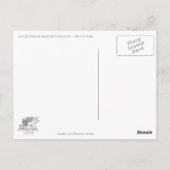 Venedig, Italien - farbenfrohe Bilder des Canale G Postkarte (Rückseite)