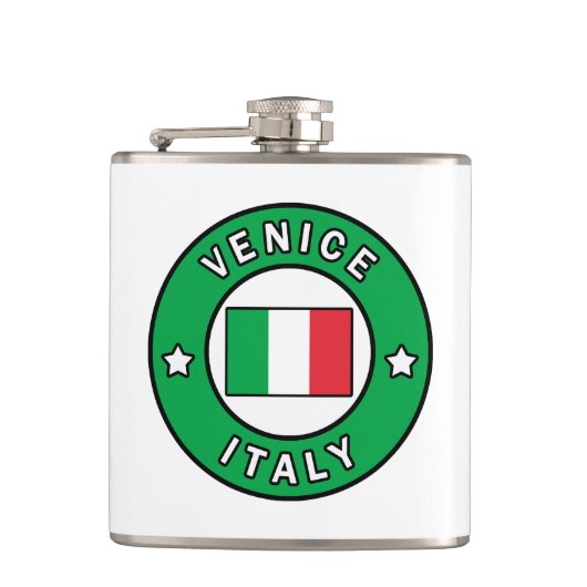 Venedig Italien Flachmann (Vorderseite)