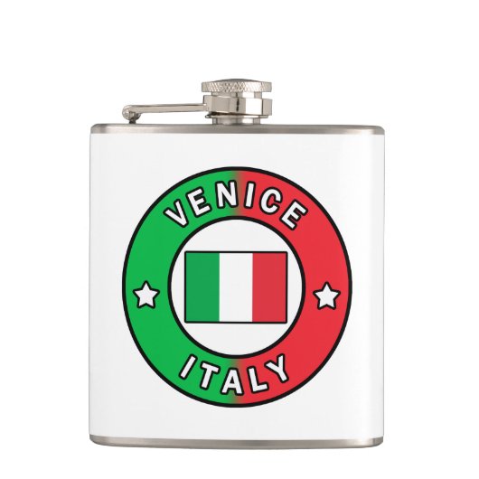 Venedig Italien Flachmann (Vorderseite)