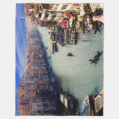 VENEDIG, ITALIEN FLEECEDECKE (Vorderseite)