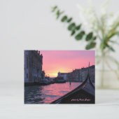 Venedig, Italien, Foto durch Marie Sager Postkarte (Stehend Vorderseite)