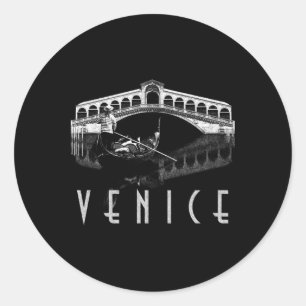 Venedig Italien für Runder Aufkleber