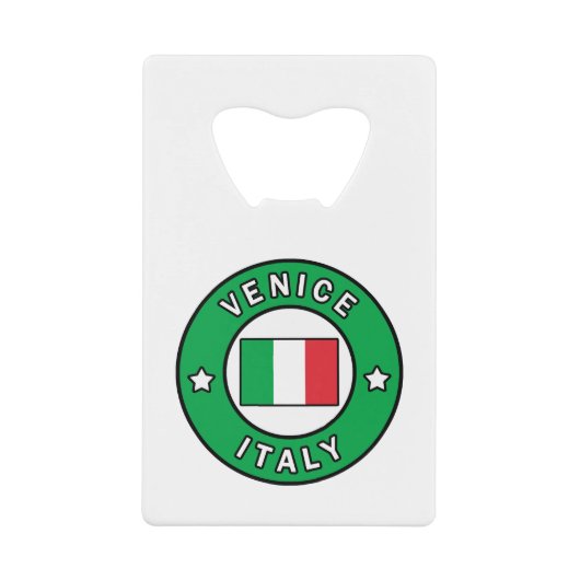 Venedig Italien Geldbeutel Flaschenöffner (Vorderseite)
