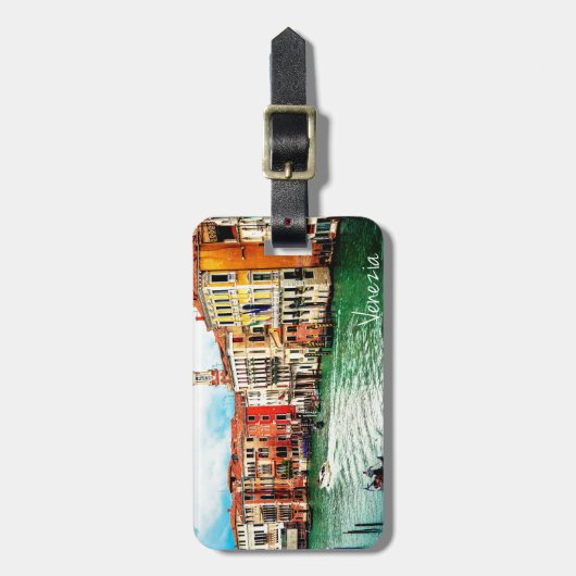 Venedig - Italien Gepäckanhänger (Vorderseite vertikal)