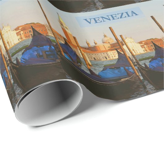 Venedig Italien Geschenkpapier (Rolleneckpunkt)