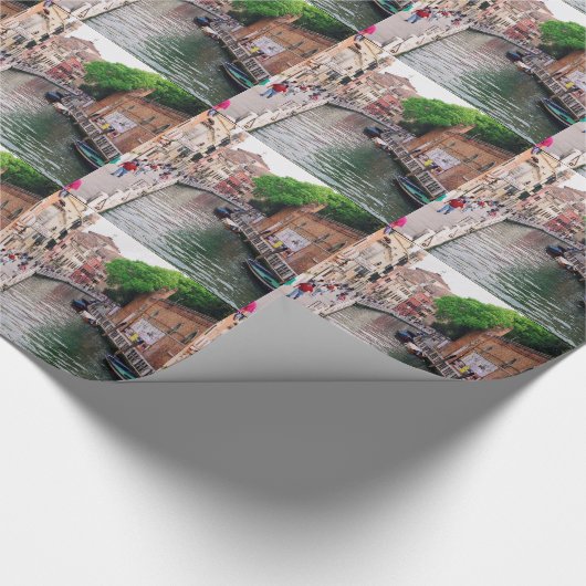 Venedig, Italien Geschenkpapier (Ecke)