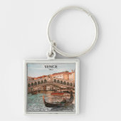 Venedig Italien Gondelbahn Stadtansicht Schlüsselanhänger (Vorne)