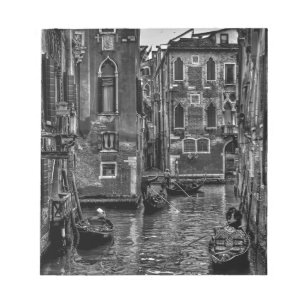 Venedig Italien Gondelboot Kanal Notizblock