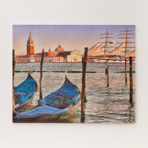 Venedig, Italien Gondeln & Segelboot Puzzle