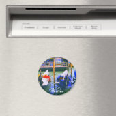 Venedig Italien Gondola Art Magnet (In Situ (Geschirrspüler))