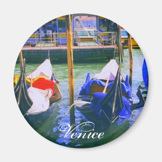 Venedig Italien Gondola Art Magnet (Vorne)