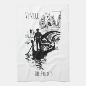 Venedig Italien Gondola Custom Küchentücher (Vertikal)