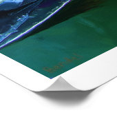 Venedig Italien Gondola Poster (Ecke)