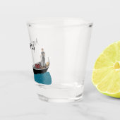 Venedig, Italien Gondola und Gondolier Travel Them Schnapsglas (Rechts)