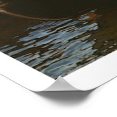 Venedig Italien Gondolas Retro Vintage Travel Poster (Ecke)