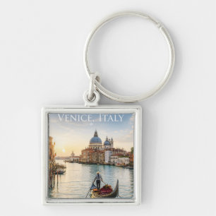 Venedig Italien Grand Canal Gondel Sonnenuntergang Schlüsselanhänger
