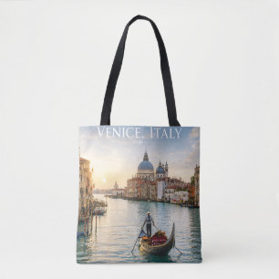 Venedig Italien Grand Canal Gondel Sonnenuntergang Tasche