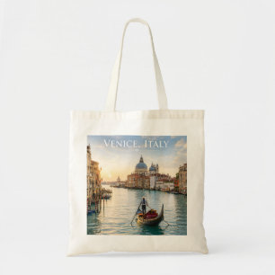 Venedig Italien Grand Canal Gondel Sonnenuntergang Tragetasche