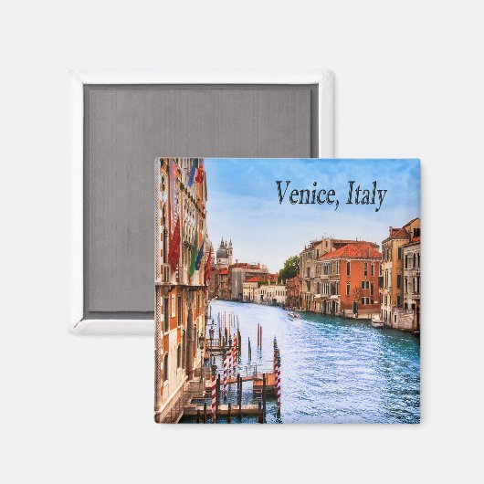 Venedig, Italien - Großer Canal Magnet (Vorderseite/Rückseite)