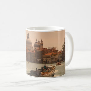 Venedig Italien Großer Kanal Vintage Kaffeetasse