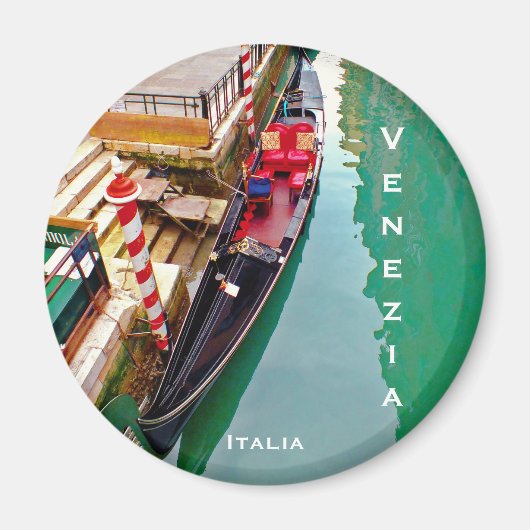 Venedig, Italien (IT) - Bahnhof Gondola Magnet (Vorne)