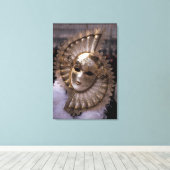 Venedig, Italien (IT) - Masquerade Leinwanddruck (Insitu (Holzboden))