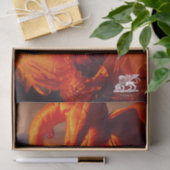 Venedig, Italien (IT) - orange Karnevals-Kostüm Seidenpapier (Geschenk)