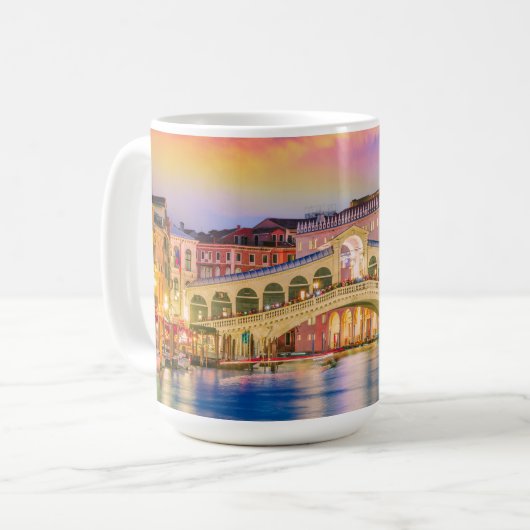 Venedig Italien Kaffeetasse (Vorderseite Links)