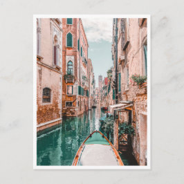 Venedig Italien Kanal Europäische Sommer Reise Fot Postkarte
