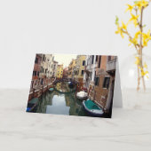 Venedig Italien Karte (Gelbe Blume)