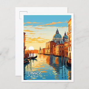 Venedig Italien Kunstzeitalter Postkarte