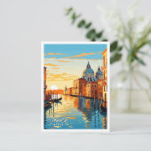 Venedig Italien Kunstzeitalter Postkarte (Stehend Vorderseite)