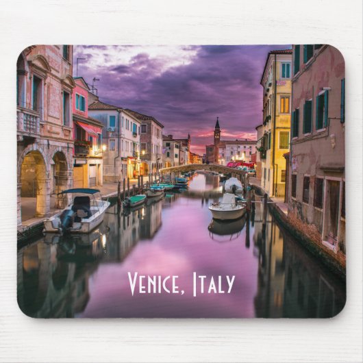 Venedig, Italien - Landschaftlicher Kanal und Vene Mousepad (Vorne)