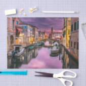 Venedig, Italien - Landschaftlicher Kanal und Vene Seidenpapier (Handwerk)