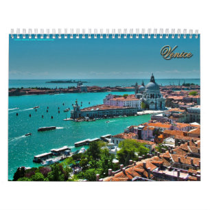 Venedig, Italien - Luftaufnahme Kalender